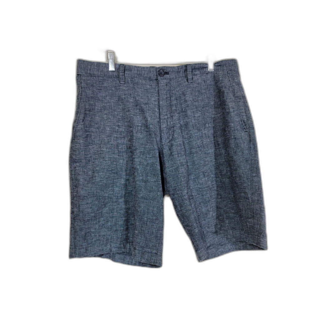 Banana Republic Men's Gray Linen Blend Shorts - sz 34